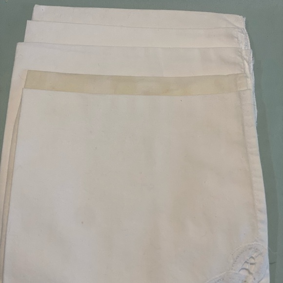 Battenburg Lace Napkins (6) - Picture 3 of 4